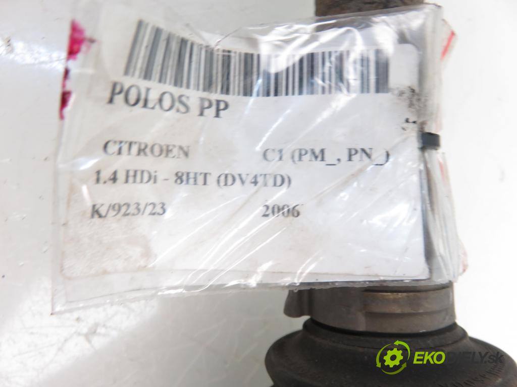 CITROEN C1 (PM_, PN_) HB 2006 1398,00 Półosie 1398,00 Poloos PP