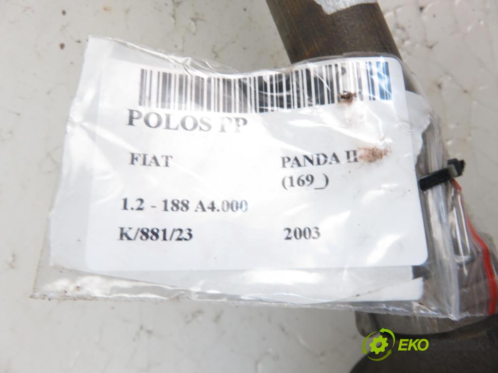 FIAT PANDA (169_) HB 2003 1242,00 Półosie 1242,00 Poloos PP