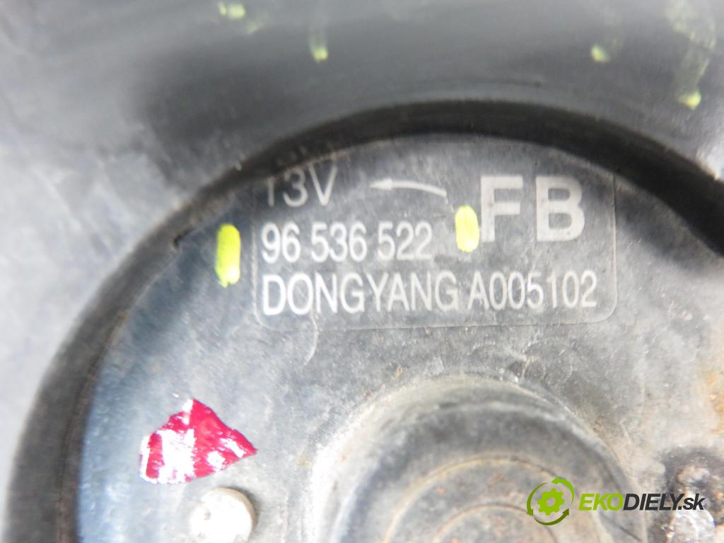 CHEVROLET AVEO sedan (T250, T255) SEDAN 2009 1150,00 Wentylatory 1150,00 Ventilátor chladič vody 96536522