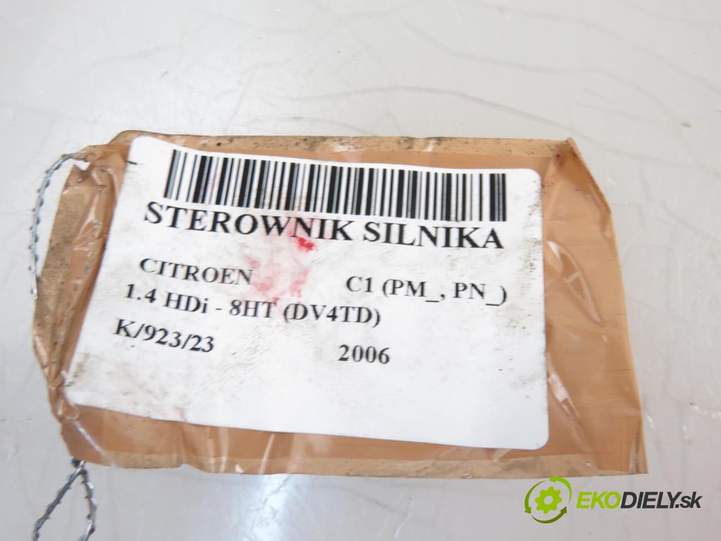 CITROEN C1 (PM_, PN_) HB 2006 1398,00 Sterowniki silnika 1398,00 Riadiaca jednotka Motor 5WS40168HT; 9661097080