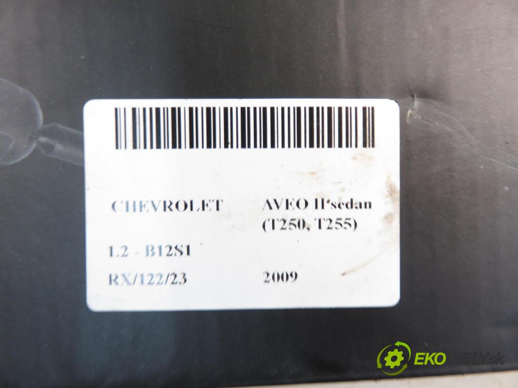 CHEVROLET AVEO sedan (T250, T255) SEDAN 2009 1150,00 Części montażowe 1150,00 prístrojovka/ budíky stabilizátora
