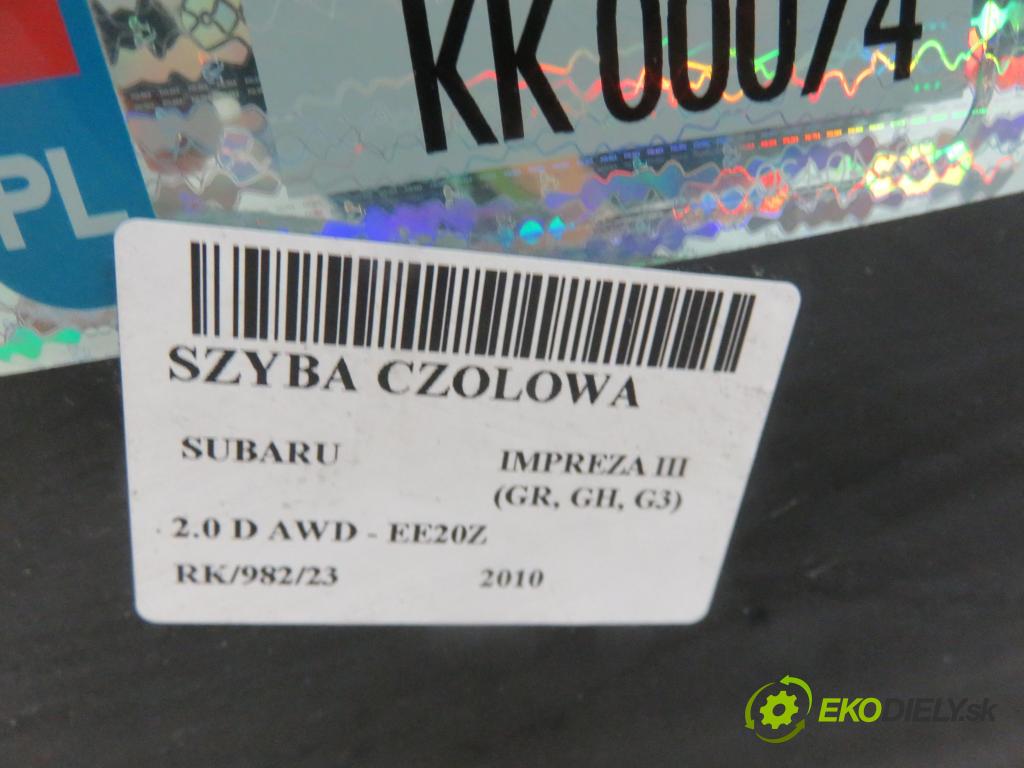 SUBARU IMPREZA liftback (GR, GH, G3) HB 2010 110,00 2.0 D AWD - EE20Z 1998,00 okno PŘEDNÍ