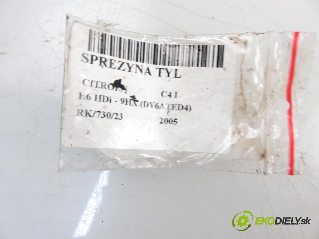 CITROEN C4 I (LC_) HB 2005 1560,00 Sprężyny zawieszenia 1560,00 Pružina ZADNÉ: