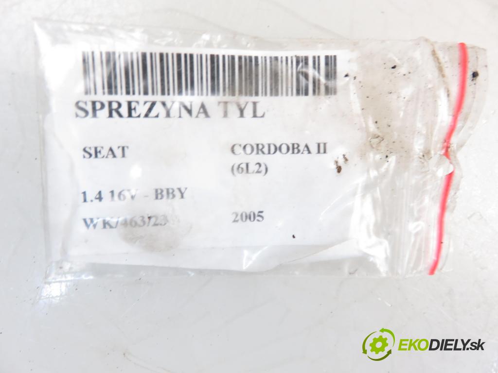 SEAT CORDOBA (6L2) SEDAN 2005 1390,00 Sprężyny zawieszenia 1390,00 Pružina ZADNÉ: