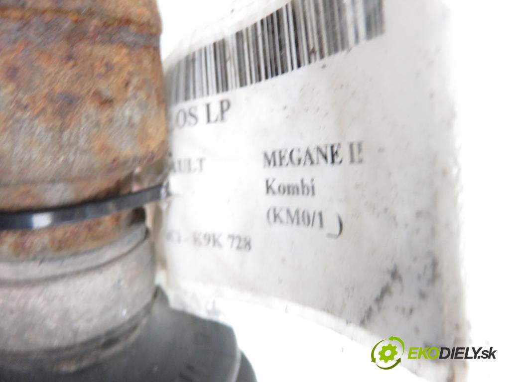 RENAULT MEGANE II Kombi (KM0/1_) KOMBI 2005 1461,00 Półosie 1461,00 Poloos LP 8200432515