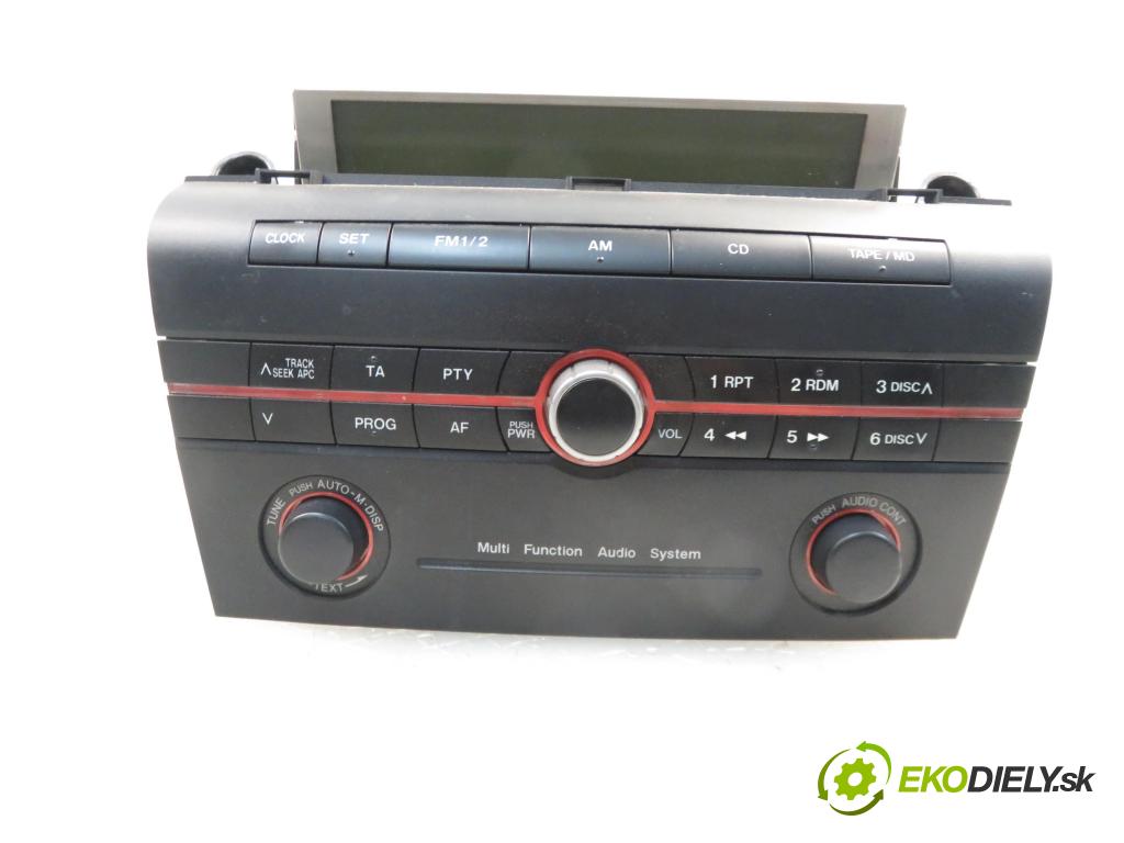 MAZDA 3 (BK) HB 2005 1349,00 Radioodtwarzacze 1349,00 RADIO BP4L66AS0