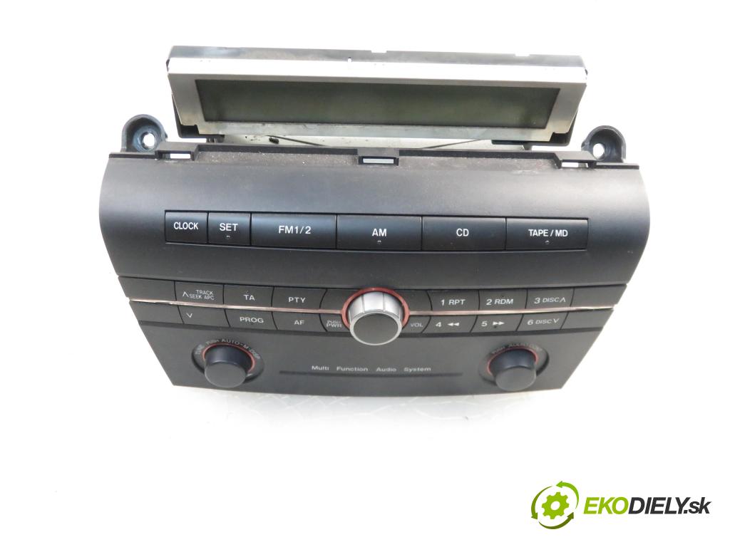 MAZDA 3 (BK) HB 2005 1349,00 Radioodtwarzacze 1349,00 RADIO BP4L66AS0