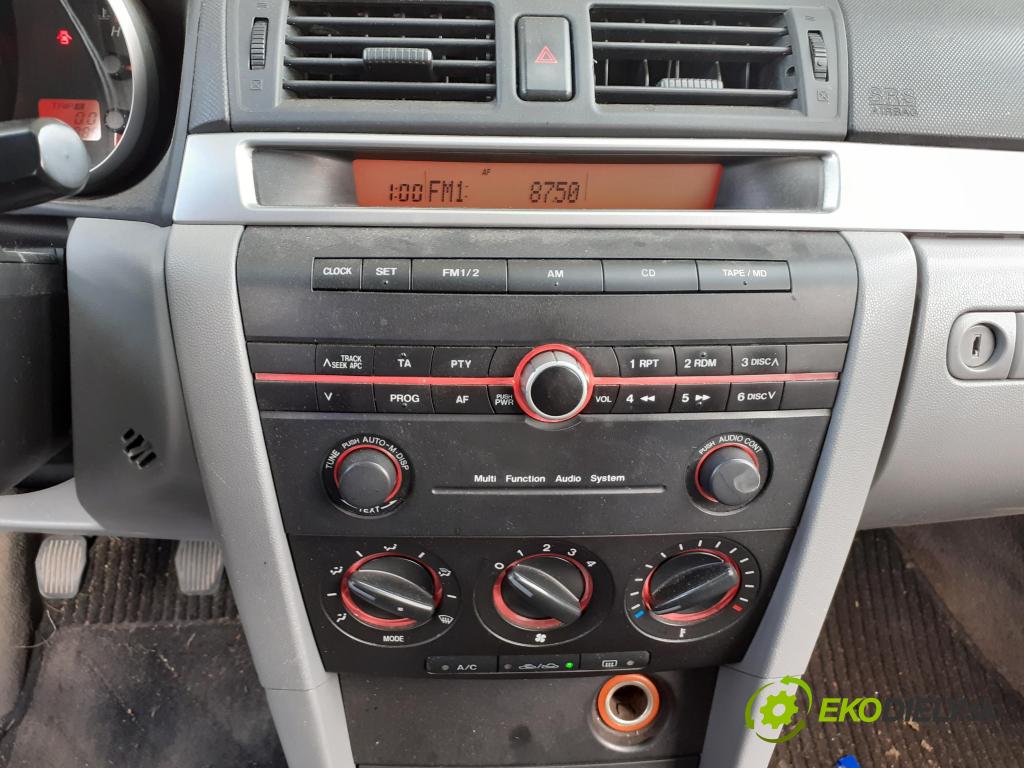 MAZDA 3 (BK) HB 2005 1349,00 Radioodtwarzacze 1349,00 RADIO BP4L66AS0