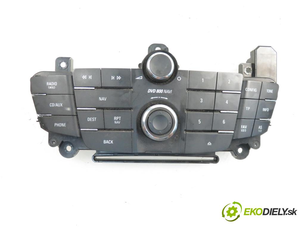 OPEL INSIGNIA A Sports Tourer (G09) KOMBI 2009 1956,00 Radioodtwarzacze 1956,00 RADIO CD 13326453; 13273256
