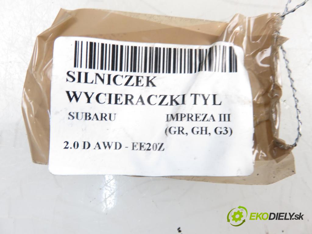 SUBARU IMPREZA liftback (GR, GH, G3) HB 2010 1998,00 Silniki wycieraczek 1998,00 Motorček stierače ZADNÉ: