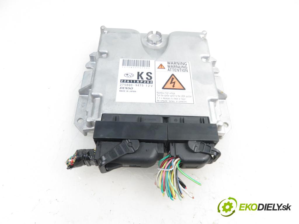 SUBARU IMPREZA liftback (GR, GH, G3) HB 2010 1998,00 Sterowniki silnika 1998,00 Riadiaca jednotka Motor 22611AP282; 2758009475