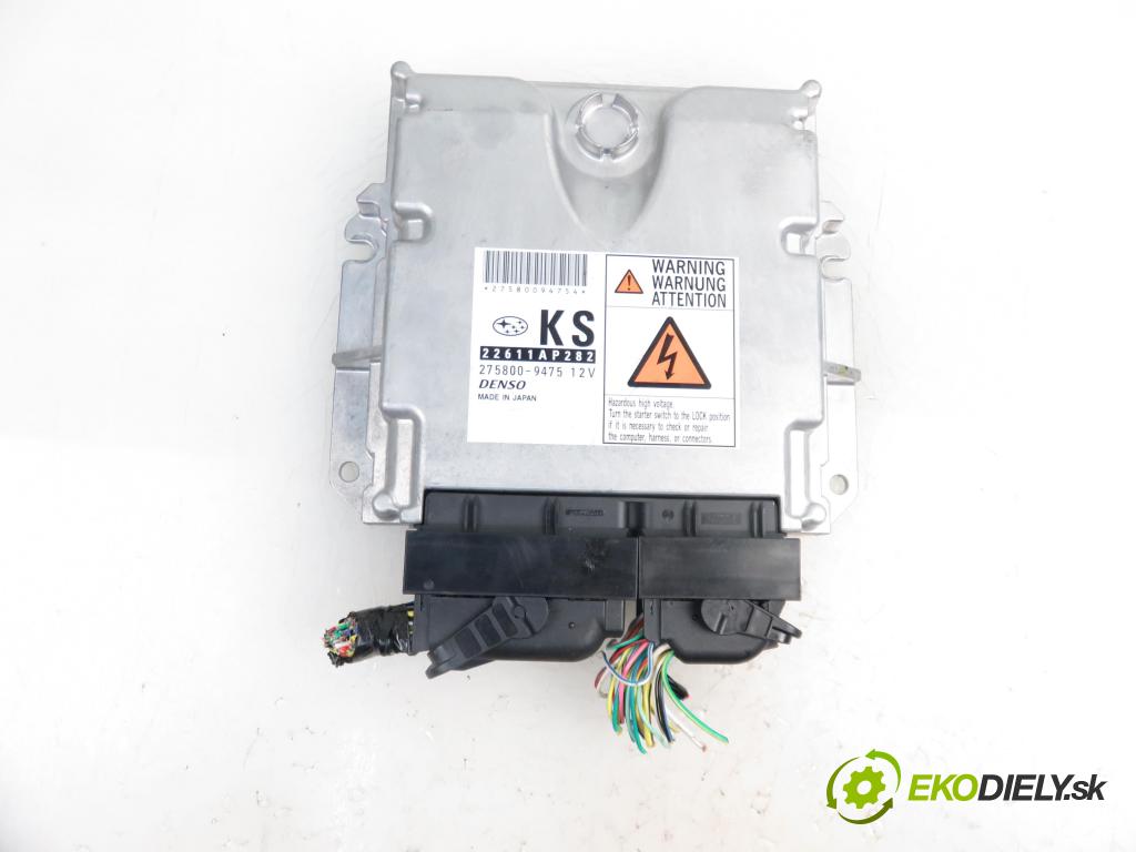 SUBARU IMPREZA liftback (GR, GH, G3) HB 2010 1998,00 Sterowniki silnika 1998,00 Riadiaca jednotka Motor 22611AP282; 2758009475