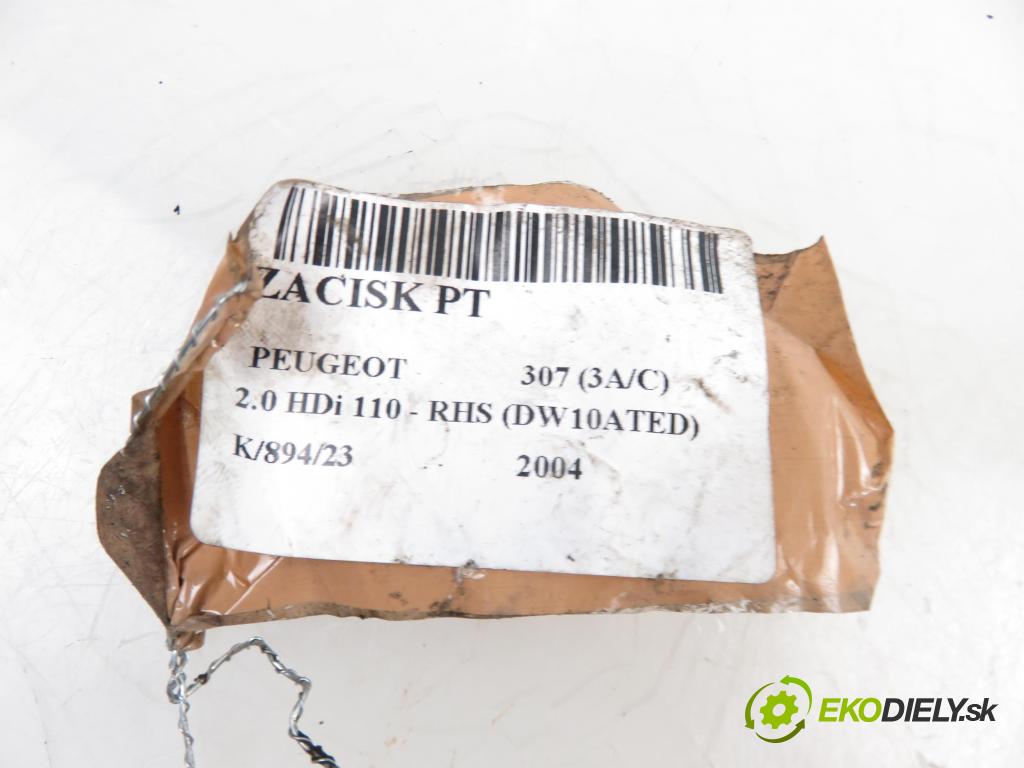 PEUGEOT 307 (3A/C) HB 2004 1997,00 Zaciski 1997,00 Brzdič strmeň pravé zadné