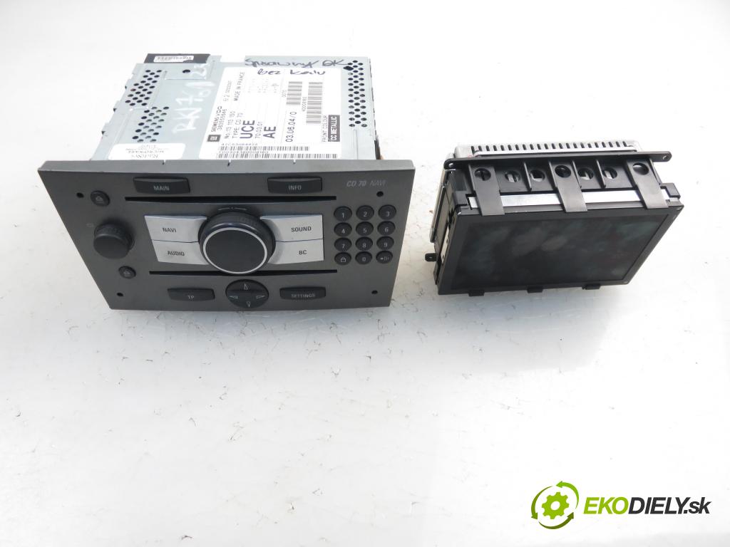 OPEL VECTRA C Kombi (Z02) KOMBI 2004 1910,00 Radioodtwarzacze 1910,00 RADIO CD 13113150; 24461297