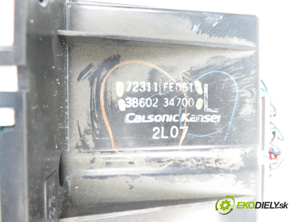 SUBARU IMPREZA kombi (GG) KOMBI 2003 1994,00 Panele sterowania, przełączniki 1994,00 Panel kúrenia KLIMATIZACE: 72311FE051; 3B60234700