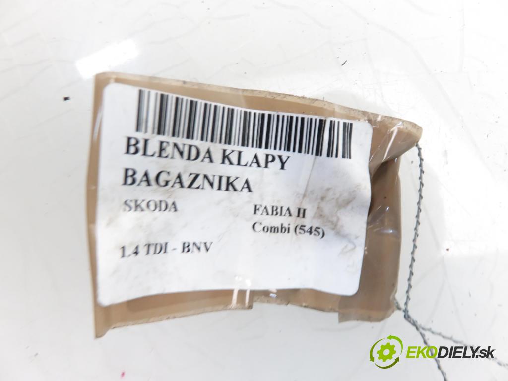 SKODA FABIA II Combi (545) KOMBI 2008 59,00 1.4 TDI - BNV 1422,00 vypínač otevírání FLAPS / MICROSTICKS