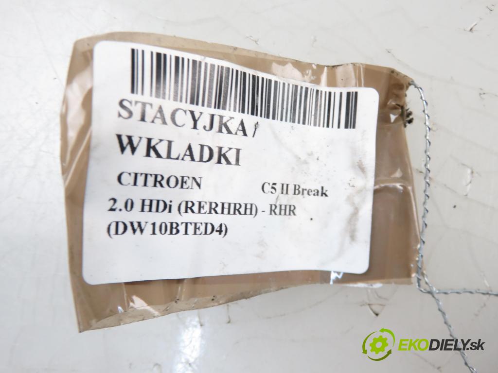CITROEN C5 II Break (RE_) KOMBI 2005 1997,00 Stacyjki 1997,00 spinačka 9641342980 (Spínacie skrinky a kľúče)