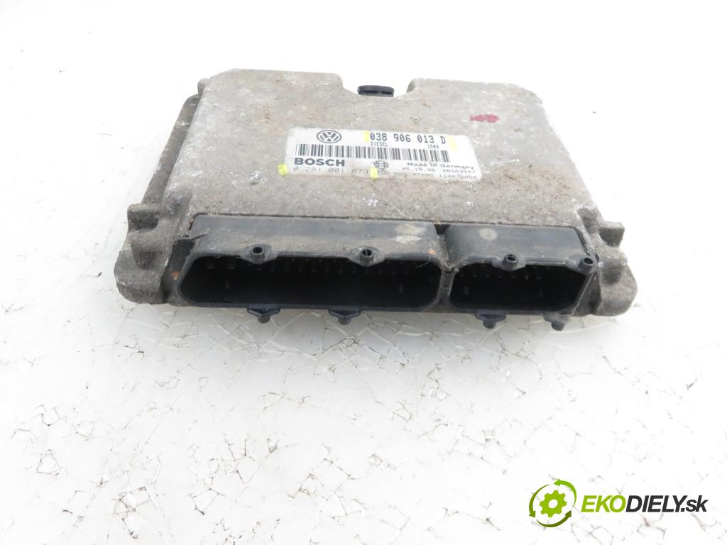VW POLO (6N1) HB 1999 1896,00 Sterowniki silnika 1896,00 Riadiaca jednotka Motor 038906013D; 0281001679