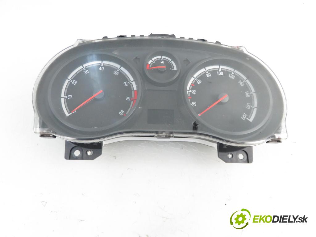 OPEL CORSA D (S07) HB 2009 44,00 1.0 12V 60 - Z 10 XEP 998,00 Prístrojovka elektrický 13285363CF ; 13285363