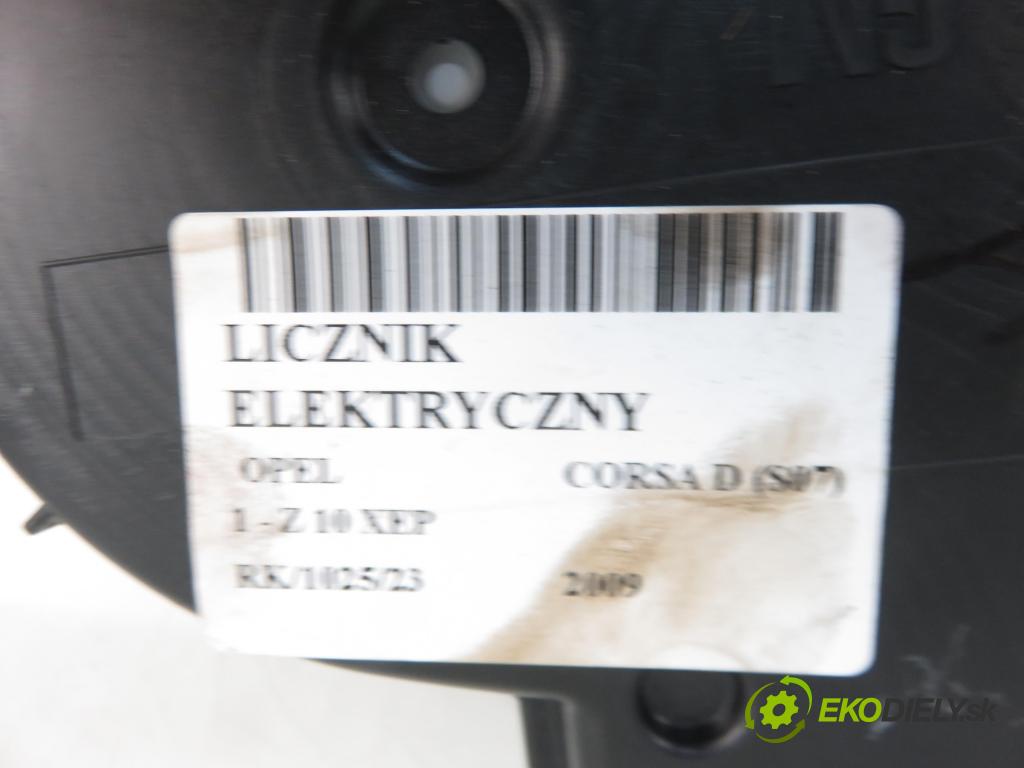 OPEL CORSA D (S07) HB 2009 44,00 1.0 12V 60 - Z 10 XEP 998,00 Prístrojovka elektrický 13285363CF ; 13285363