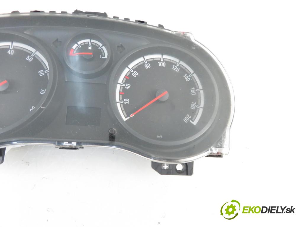 OPEL CORSA D (S07) HB 2009 44,00 1.0 12V 60 - Z 10 XEP 998,00 Prístrojovka elektrický 13285363CF ; 13285363