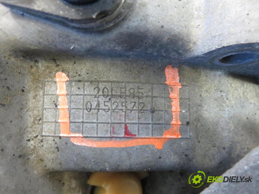 PEUGEOT 406 (8B) SEDAN 2000 1997,00 Kompletne skrzynie 1997,00 Prevodovka MANUALNA 20LE85