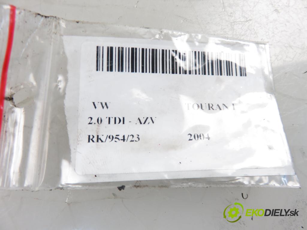 VW TOURAN (1T1, 1T2) MINIVAN 2004 1968,00 Przewody chłodnic powietrza 1968,00 Rúra intercoolera turba