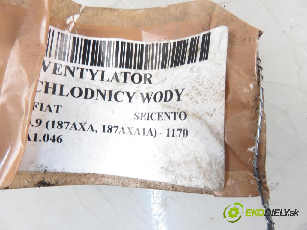 FIAT SEICENTO / 600 (187_) HB 2000 899,00 Wentylatory 899,00 Ventilátor chladič vody