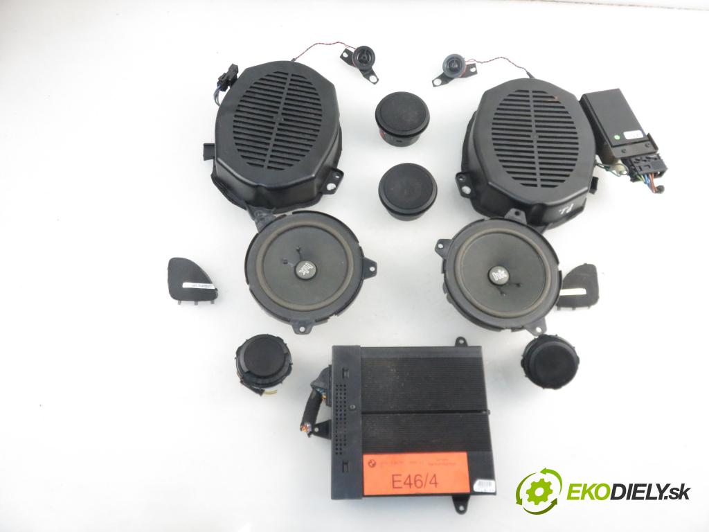 BMW 3 (E46) SEDAN 1998 1951,00 Wzmacniacze 1951,00 Zosilňovač 8368253; 8369939; 8369940 (Zosilňovače)