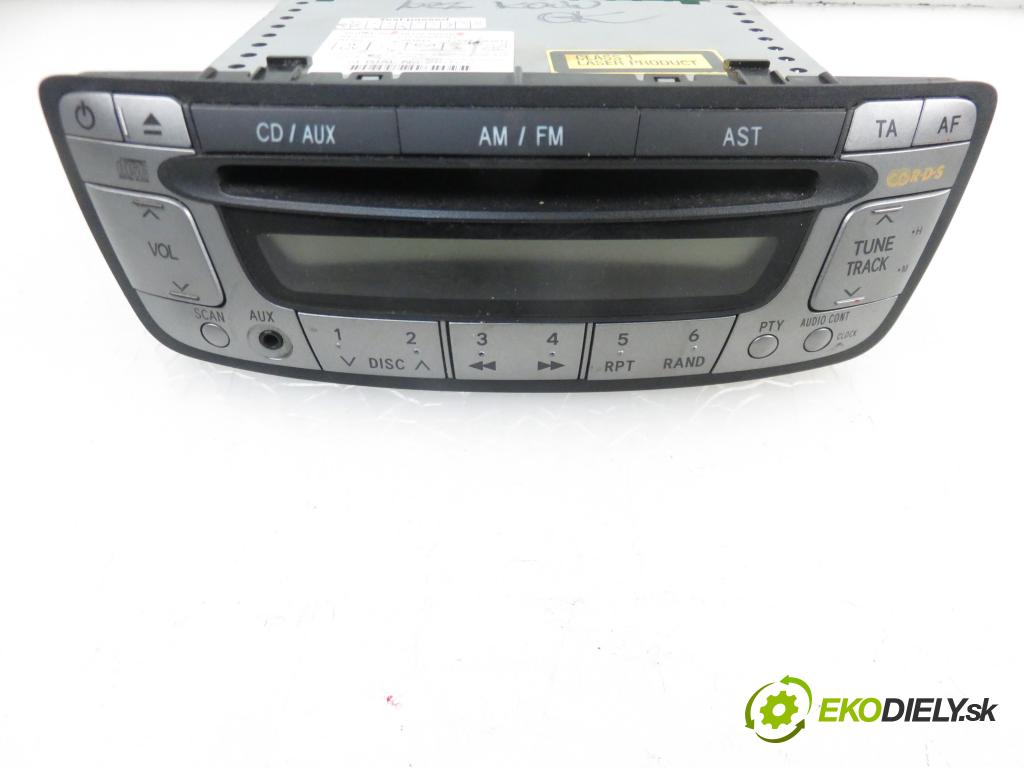 CITROEN C1 (PM_, PN_) HB 2006 1398,00 Radioodtwarzacze 1398,00 RADIO CD 861200H010