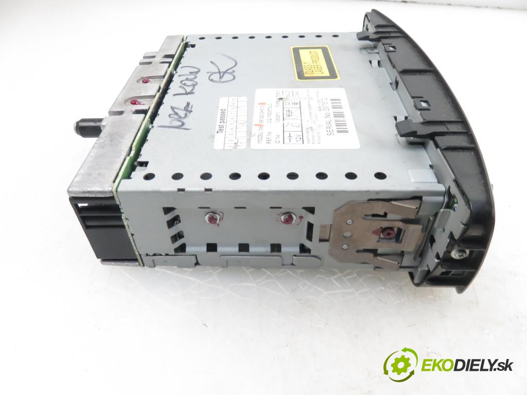 CITROEN C1 (PM_, PN_) HB 2006 1398,00 Radioodtwarzacze 1398,00 RADIO CD 861200H010