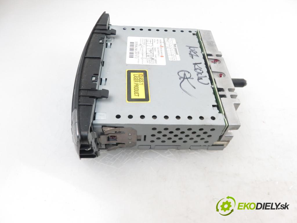 CITROEN C1 (PM_, PN_) HB 2006 1398,00 Radioodtwarzacze 1398,00 RADIO CD 861200H010