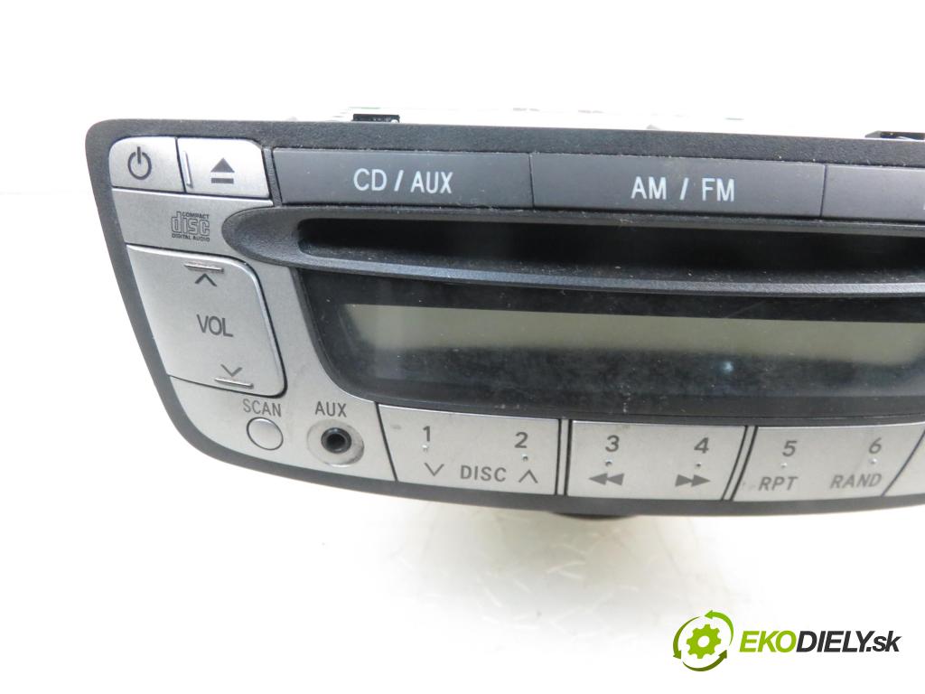 CITROEN C1 (PM_, PN_) HB 2006 1398,00 Radioodtwarzacze 1398,00 RADIO CD 861200H010