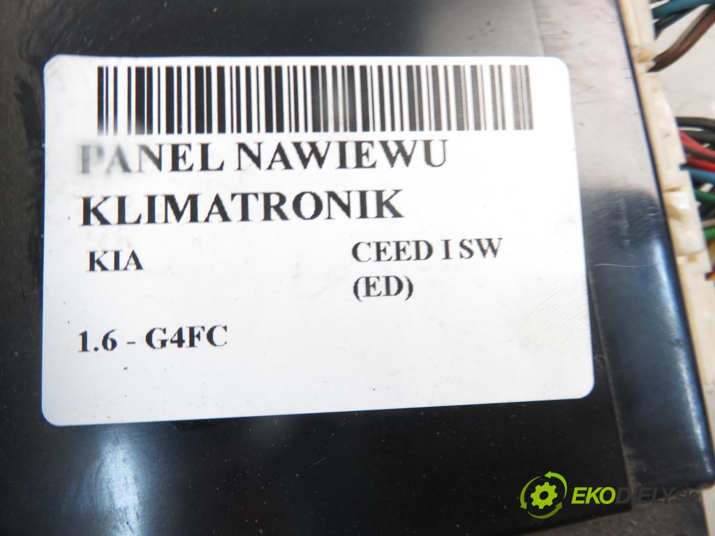 KIA CEE'D SW (ED) KOMBI 2008 1591,00 Panele sterowania, przełączniki 1591,00 Panel kúrenia KLIMATRONIK 972501H502