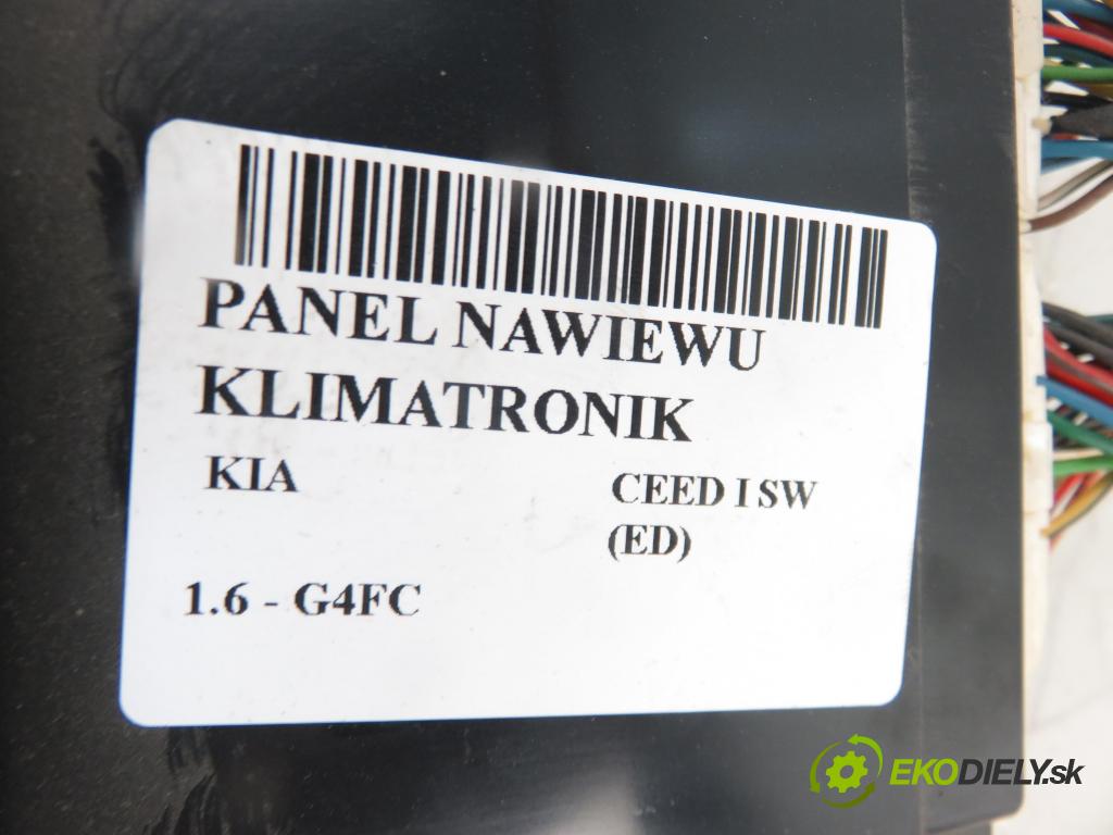 KIA CEE'D SW (ED) KOMBI 2008 1591,00 Panele sterowania, przełączniki 1591,00 Panel kúrenia KLIMATRONIK 972501H502