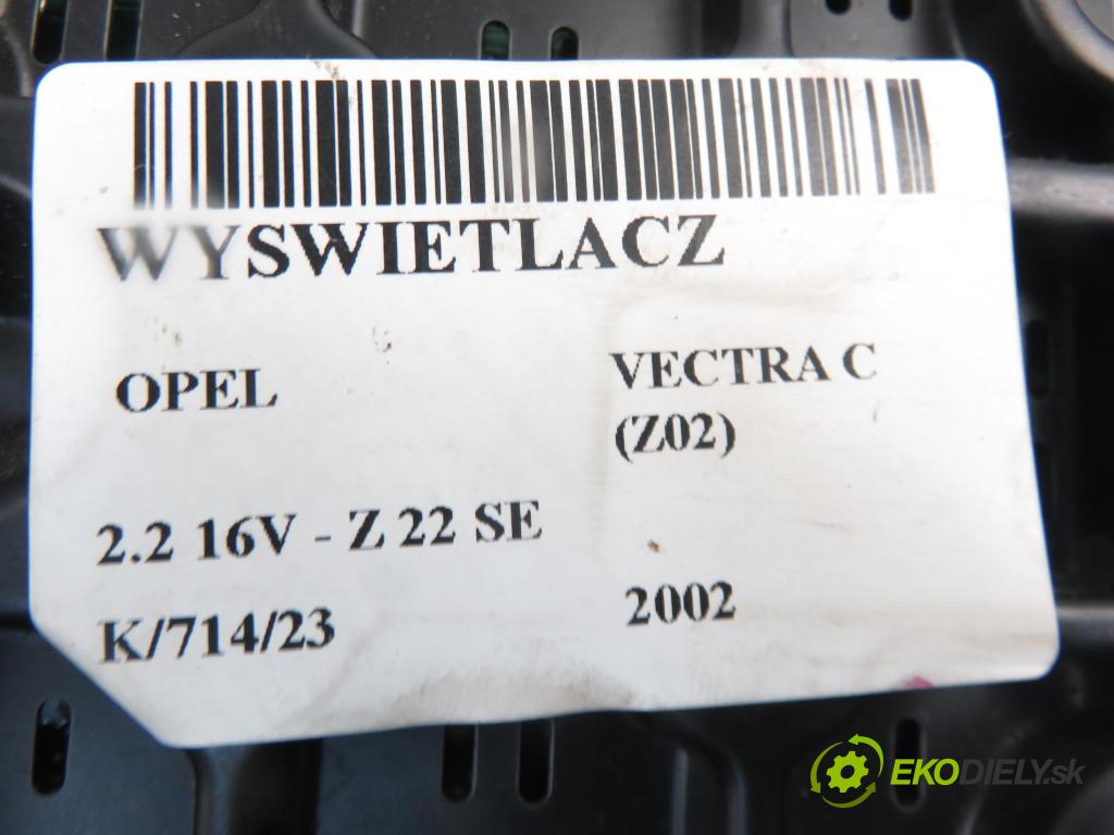 OPEL VECTRA C (Z02) SEDAN 2002 2198,00 Radioodtwarzacze 2198,00 RADIO CD 13188465