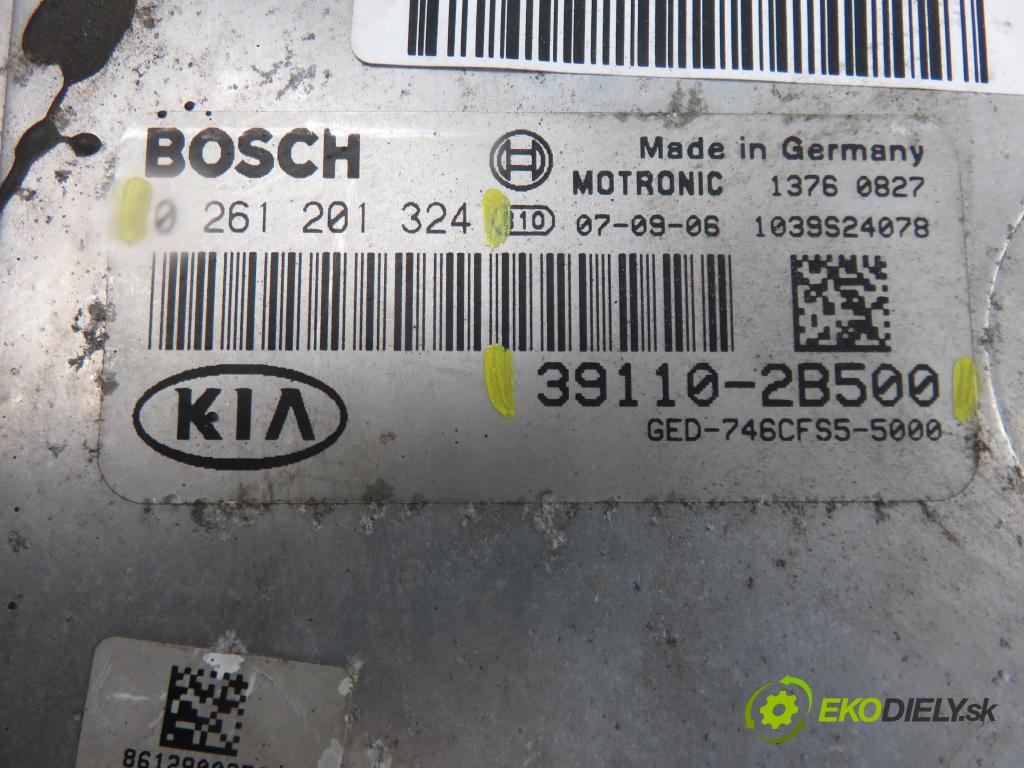 KIA CEE'D SW (ED) KOMBI 2008 1591,00 Sterowniki silnika 1591,00 Riadiaca jednotka Motor 391102B500; 0261201324