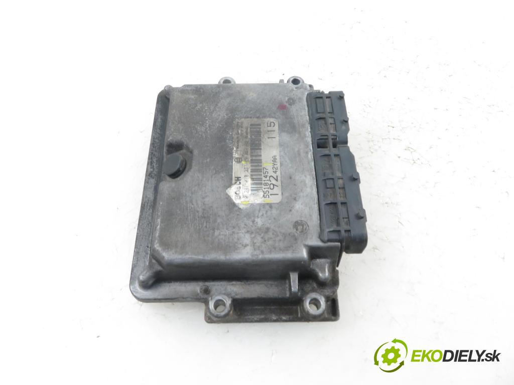 FIAT STILO (192_) HB 2002 1910,00 Sterowniki silnika 1910,00 Riadiaca jednotka Motor 55181457; 0281010337