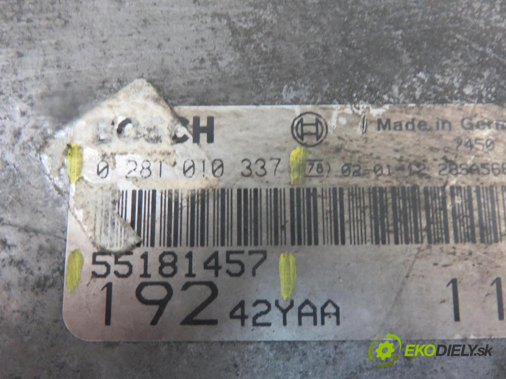 FIAT STILO (192_) HB 2002 1910,00 Sterowniki silnika 1910,00 Riadiaca jednotka Motor 55181457; 0281010337