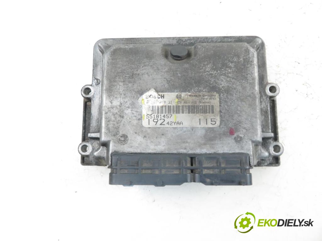 FIAT STILO (192_) HB 2002 1910,00 Sterowniki silnika 1910,00 Riadiaca jednotka Motor 55181457; 0281010337