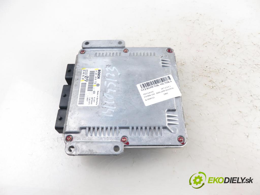 PEUGEOT 307 (3A/C) HB 2003 1997,00 Sterowniki silnika 1997,00 Riadiaca jednotka Motor 9644606180; 0281010779
