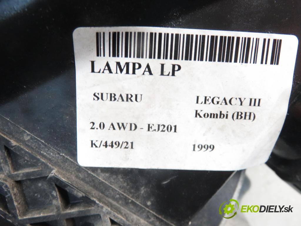 SUBARU LEGACY III Kombi (BH) KOMBI 1999 1994,00 Lampy przednie 1994,00 Svetlo LP
