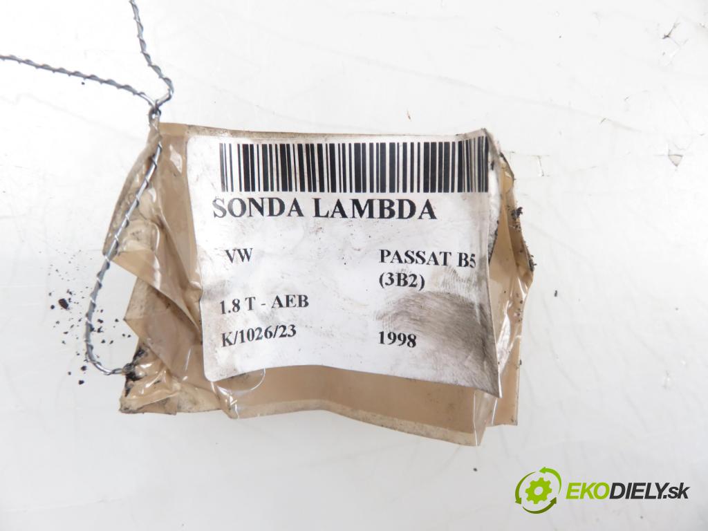 VW PASSAT B5 (3B2) SEDAN 1998 1781,00 Sondy lambda 1781,00 sonda lambda 0258003757; 021906265ae (Lambda sondy)