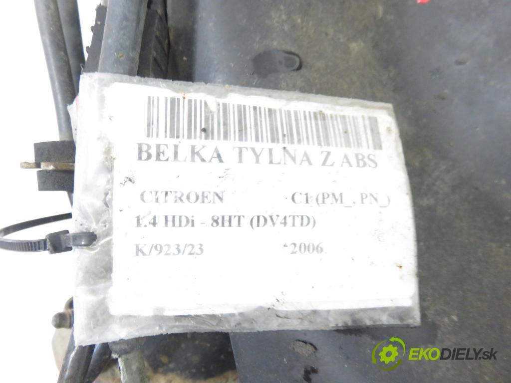 CITROEN C1 (PM_, PN_) HB 2006 40,00 1.4 HDi - 8HT (DV4TD) 1398,00 Výstuha zadná ABS