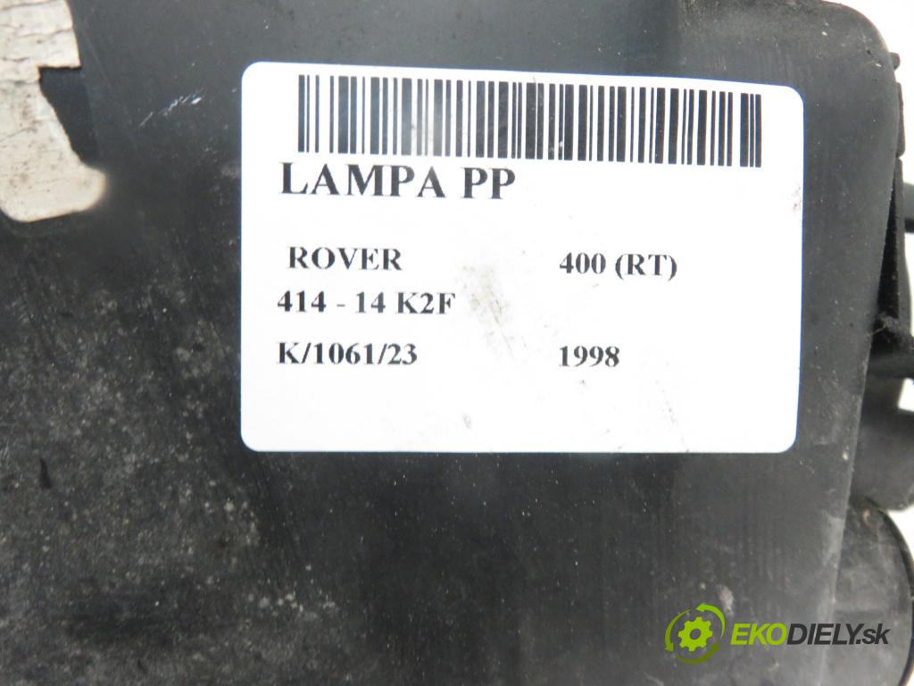 ROVER 400 (RT) SEDAN 1998 1396,00 Lampy przednie 1396,00 Svetlo PP