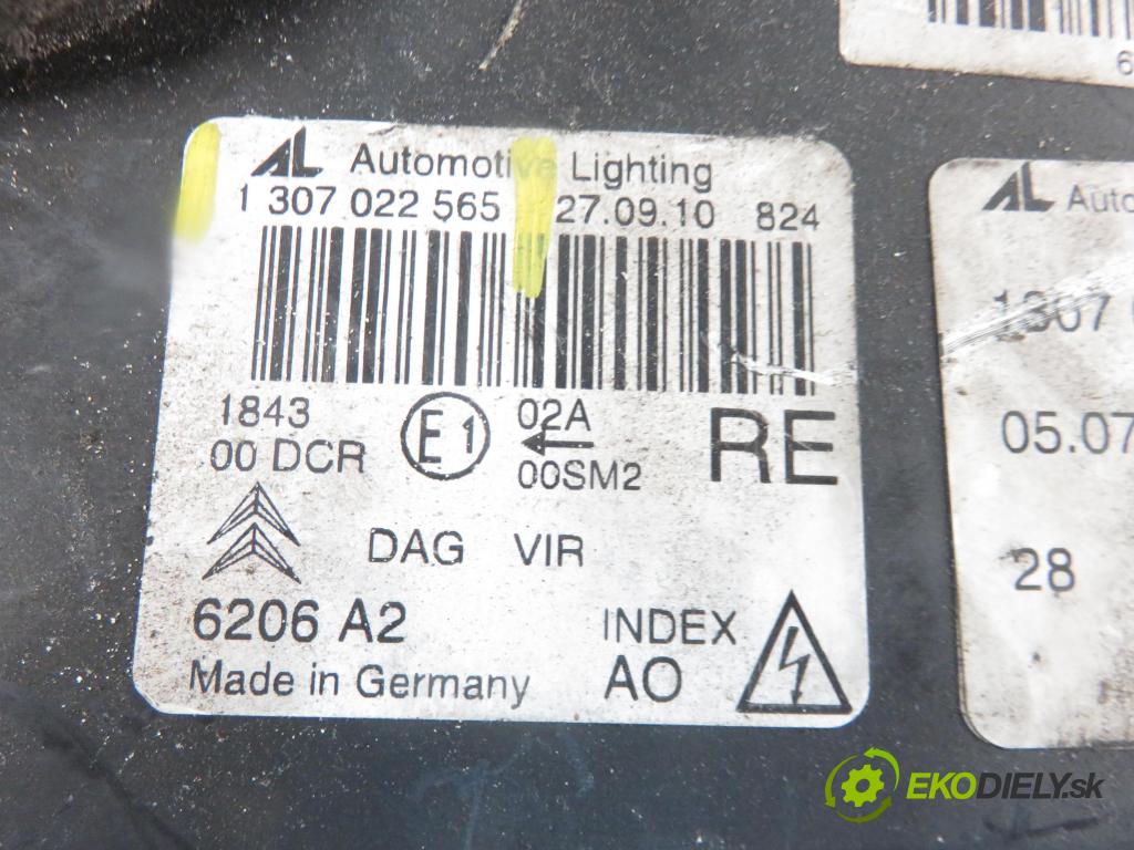 CITROEN C6 (TD_) FASTBACK 2007 2720,00 Lampy przednie 2720,00 Svetlo PP 1307022565