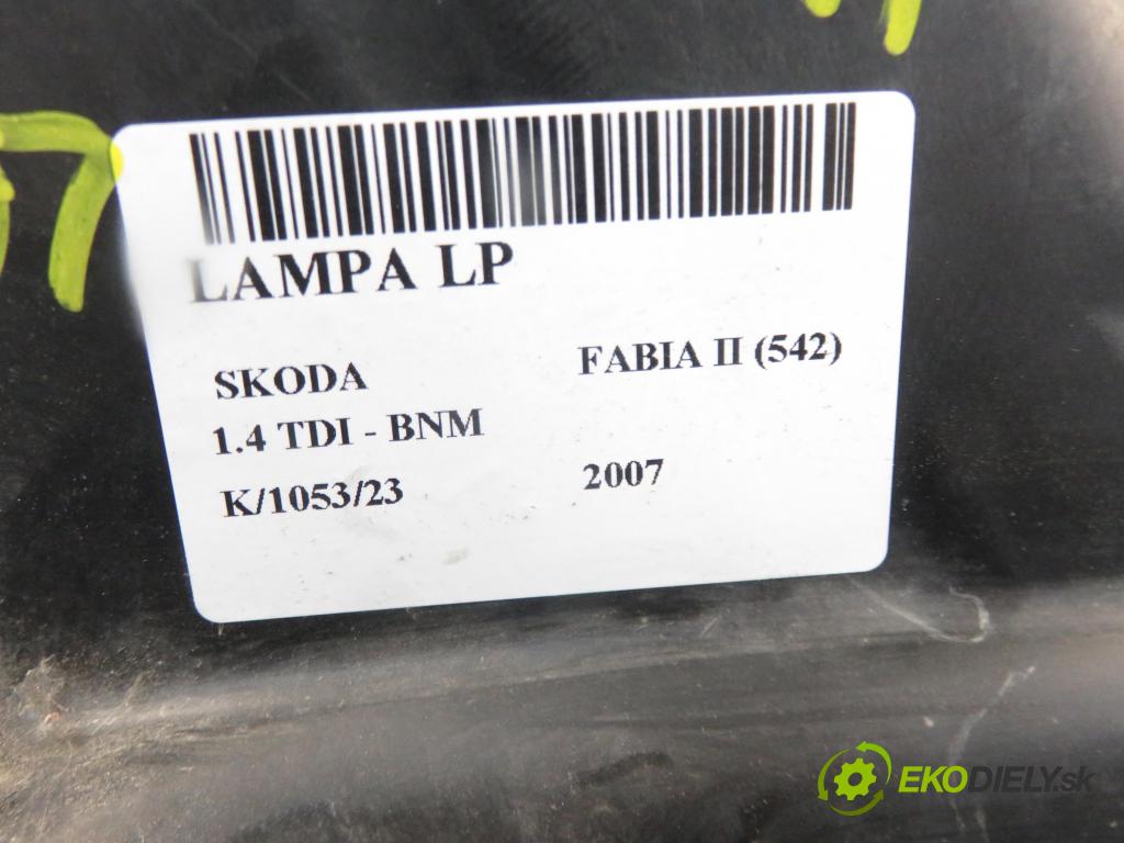 SKODA FABIA II (542) HB 2007 1422,00 Lampy przednie 1422,00 Svetlo LP 24783100