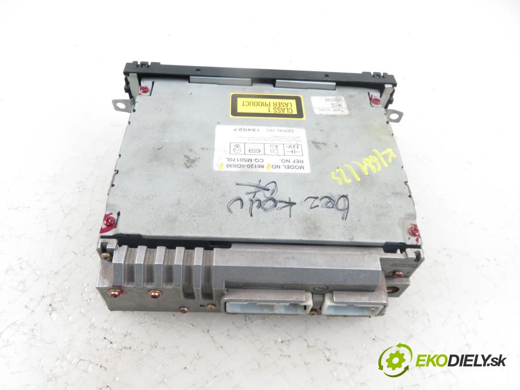 TOYOTA YARIS (_P1_) HB 2005 1364,00 Radioodtwarzacze 1364,00 RADIO CD 861200D030