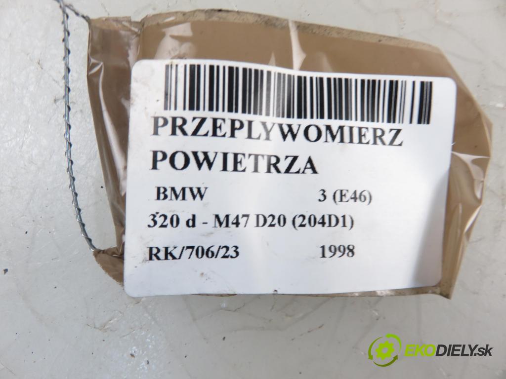 BMW 3 (E46) SEDAN 1998 1951,00 Przepływomierze 1951,00 váha vzduchu vzduchu F00C2G2062; 7787076; 0928400468