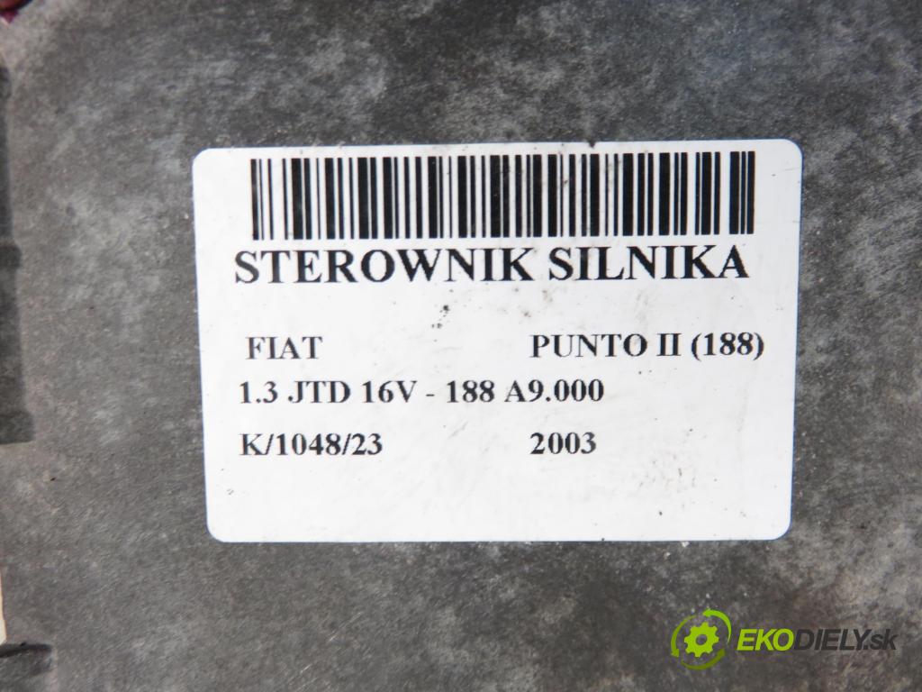 FIAT PUNTO (188_) HB 2003 1248,00 Sterowniki silnika 1248,00 Riadiaca jednotka Motor 55186608